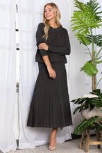 Load image into Gallery viewer, Sanaa Knitted Ribbed Skirt