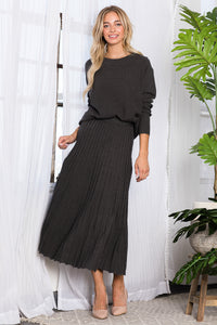 Sanaa Knitted Ribbed Skirt