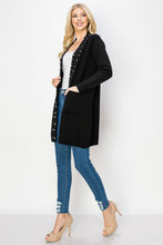 Load image into Gallery viewer, Serra Knitted Sweater Cardigan with Pearls &amp; Sparkles