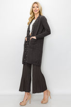 Load image into Gallery viewer, Serra Knitted Sweater Cardigan with Pearls &amp; Sparkles