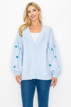 Load image into Gallery viewer, Sabia Sweater Cardigan with Sequin Sparkles