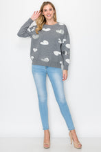 Load image into Gallery viewer, Senja Knitted Sweater with Sequin Hearts