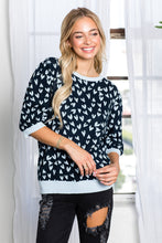 Load image into Gallery viewer, Syeda Knitted Sweater with Hearts