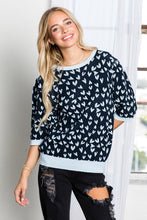 Load image into Gallery viewer, Syeda Knitted Sweater with Hearts