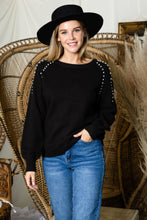 Load image into Gallery viewer, Suze Knitted Sweater with Pearls