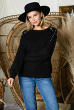 Load image into Gallery viewer, Suze Knitted Sweater with Pearls