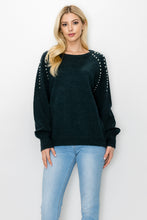 Load image into Gallery viewer, Suze Knitted Sweater with Pearls