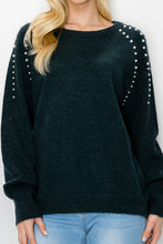 Load image into Gallery viewer, Suze Knitted Sweater with Pearls