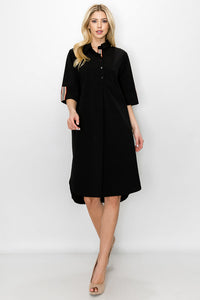 Wendi Woven Tunic Dress