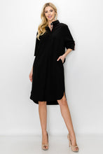 Load image into Gallery viewer, Wendi Woven Tunic Dress