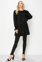 Load image into Gallery viewer, Alize Stretch Suede Tunic Dress