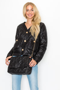 Johya Puffer Jacket & Matching Crossbody Bag