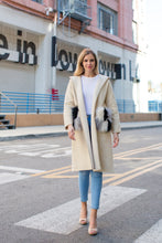 Load image into Gallery viewer, Stella Knitted Sweater Coat with Faux Fur Pockets
