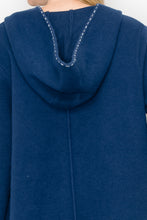 Load image into Gallery viewer, Stella Knitted Sweater Coat with Faux Fur Pockets