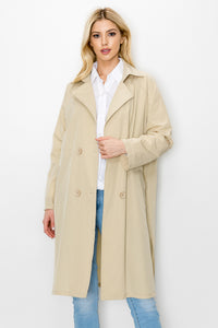 Jamia Woven Trench Coat