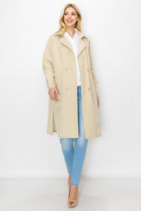 Jamia Woven Trench Coat