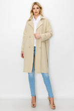 Load image into Gallery viewer, Jamia Woven Trench Coat
