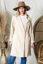 Load image into Gallery viewer, Jamia Woven Trench Coat