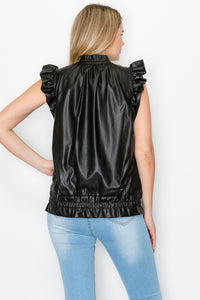 Jaide Leather Vest