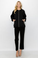 Load image into Gallery viewer, Jerrica Woven Full Zip Jacket