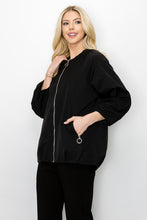 Load image into Gallery viewer, Jerrica Woven Full Zip Jacket