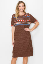 Load image into Gallery viewer, Sammie Knitted Sweater Dress