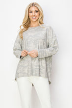 Load image into Gallery viewer, Amanda Suede Camouflage Top