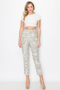 Anna Suede Camoflage Pant