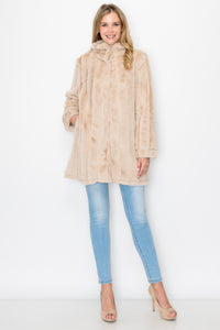 Janelle Faux Fur Jacket