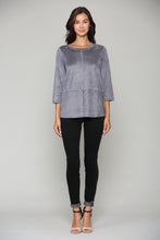 Load image into Gallery viewer, Anita Stretch Suede Top