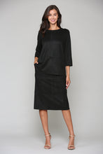 Load image into Gallery viewer, Anita Stretch Suede Top