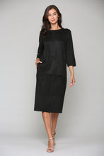 Load image into Gallery viewer, Anita Stretch Suede Top