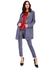 Load image into Gallery viewer, Angel Stretch Suede Jacket