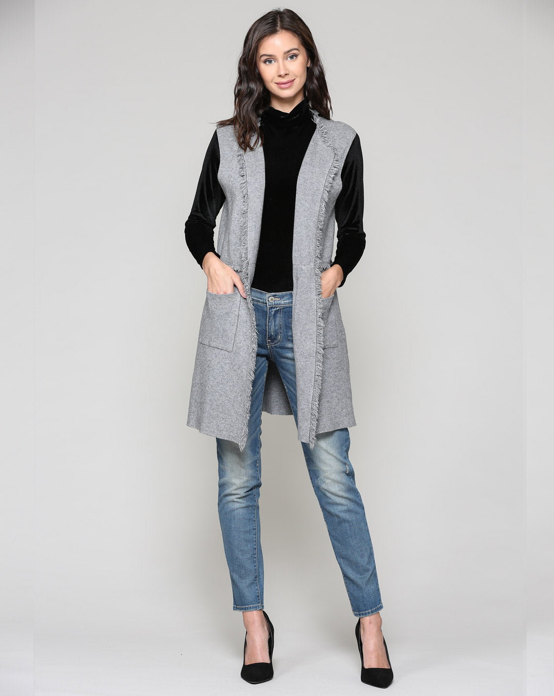 Heidi Stretch Sweater Knitted Vest