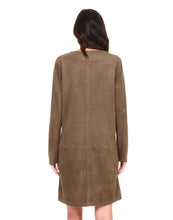 Load image into Gallery viewer, Arica Suede Tunic Dress
