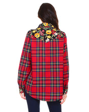Load image into Gallery viewer, Paige Cotton Plaid Top