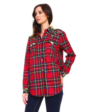 Load image into Gallery viewer, Paige Cotton Plaid Top