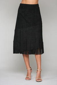 Amalia Suede Skirt