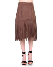 Load image into Gallery viewer, Amalia Suede Skirt