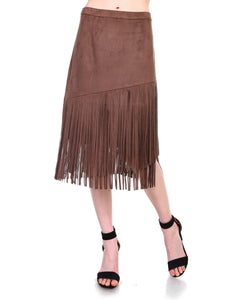 Amalia Suede Skirt