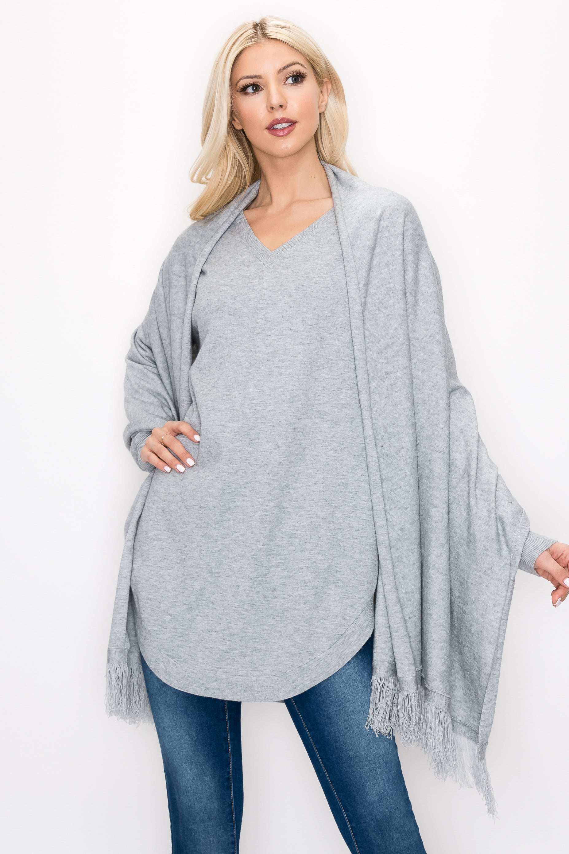 Simone Sweater Knitted Wrap / Scarf