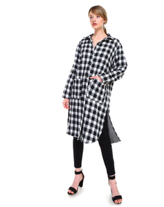 Polly Plaid Thick Flannel Jacket