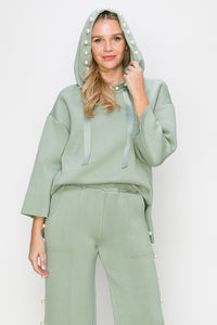 Francine French Scuba Pearl Hoodie