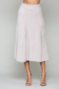 Stephanie Sweater Brushed Knitted Skirt