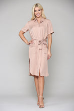 Load image into Gallery viewer, Teresa Tencel Tunic Dress