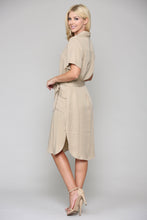 Load image into Gallery viewer, Teresa Tencel Tunic Dress