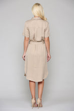 Load image into Gallery viewer, Teresa Tencel Tunic Dress
