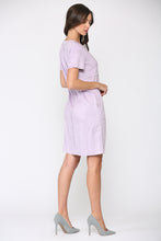 Load image into Gallery viewer, Adelyn Suede Dress with Stitching