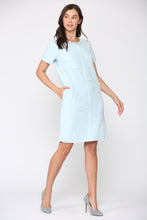 Load image into Gallery viewer, Adelyn Suede Dress with Stitching