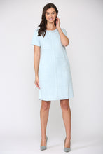 Load image into Gallery viewer, Adelyn Suede Dress with Stitching